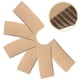 thumbnail image 3 of 100 fundas de papel kraft para vasos de café, de cartón corrugado, desechables, resistentes al calor, para bebidas calientes, aislantes protectores de calor y frío, 3 of 7
