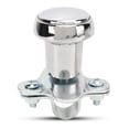 thumbnail image 3 of Perilla giratoria para volante 70108, bola de ayuda giratoria, pieza de automóvil Universal cromada de acero inoxidable, 3 of 14