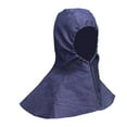 thumbnail image 1 of GUOOL Capuche de Soudage Protectrice en Denim Réutilisable Résistante à l'Usure Protection du Cou Capuchon de Soudeur Couverture Complète pour Découpe Ponçage Pulvérisation Style C, 1 of 9