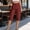 Wine#1, variant on Drovellove Women's Plus Size High Waisted Cargo Capris with Pockets – Casual Stretch Cropped Trousers for Summer Beach or Work Outings