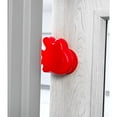 thumbnail image 2 of Happy Hands Anti Slam Child Door Safety Finger Trap Stoppers - Red (2 Pack), 2 of 5