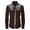 Brown1, variant on Boys Western Cowboy Print Shirt Long Sleeve Button Down Casual Top for Children and Youth