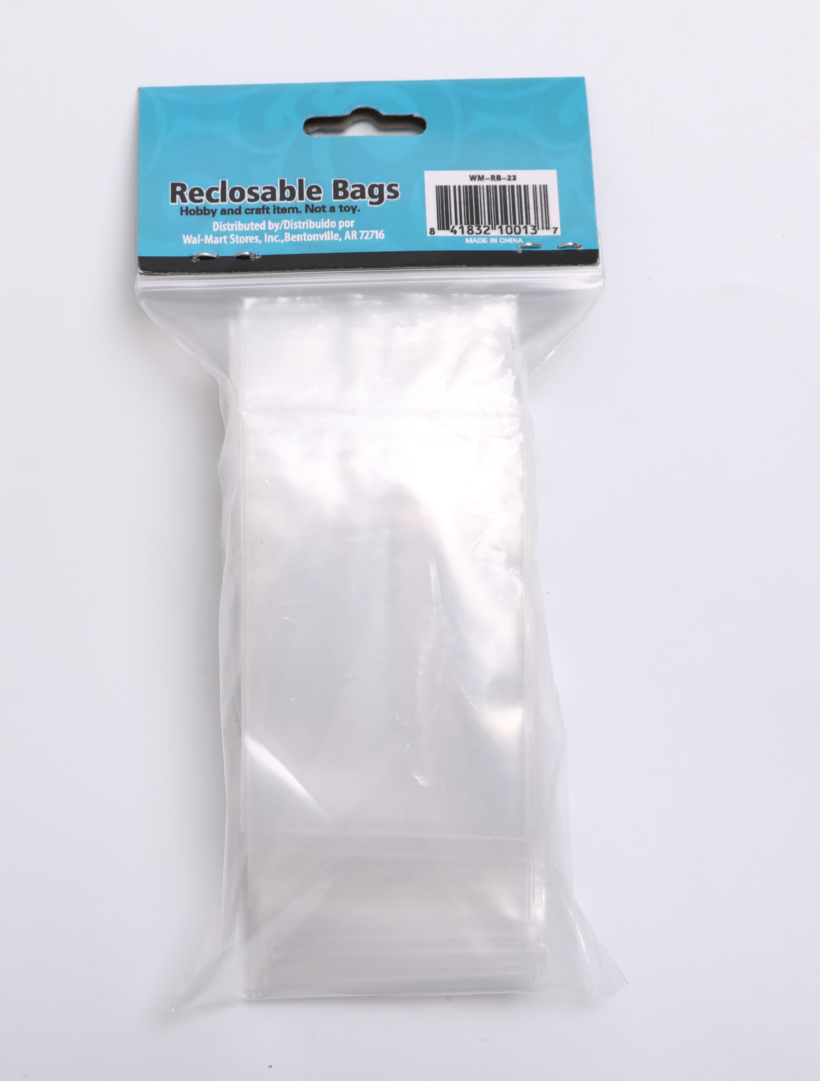 60ct Assorted Size Reclosable Bags Clear Poly Seal Plastic Baggies Snacks  Crafts
