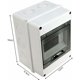 thumbnail image 2 of Caja eléctrica impermeable para exteriores, Caja eléctrica impermeable para exteriores, Gabinete de control, Caja de conexiones para uso en exteriores, 2 of 5