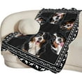 thumbnail image 2 of Bernese Mountain Dog Blanket Plush Cozy Dog Lovers Throw Blankets for Girls Boys Women Men Flannel Fleece Ultra Soft Fuzzy Party Blanket Gifts for Bed 60"X50", 2 of 6