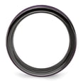 thumbnail image 2 of Edward Mirell Black Titanium Concave Anodized Pink 8mm Band Size: 9; for Adults and Teens; for Women and Men, 2 of 5