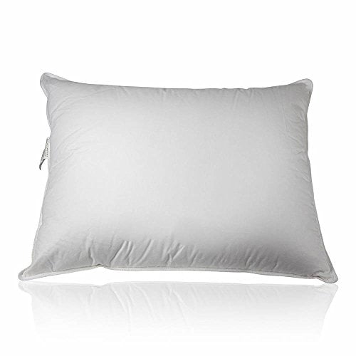 Continental Bedding 100 Premium White Goose Down luxury Pillow, 550