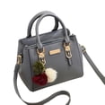 thumbnail image 3 of bravefron Leather Crossbody Bag Adjustable Strap Large Capacity Handbag Fashion Womens Bag Zipper Pocket Convertible Shoulder Handheld Bag, 3 of 5