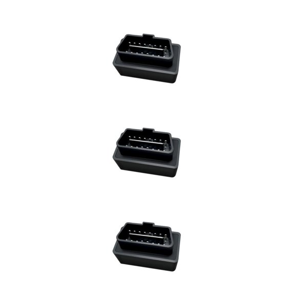 Wweixi OBD II Real Time Car Locator Tracker Smart Anti-Lost By Phone App Find Car Locator OBD Tracker 3Set