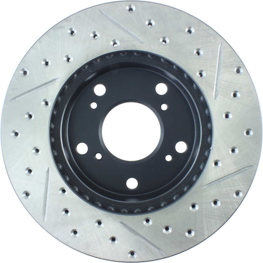 StopTech 02-06 Acura RSX Slotted & Drilled Right Front Rotor Fits select: 2006-2009 HONDA CIVIC LX, 2010-2011 HONDA CIVIC VP