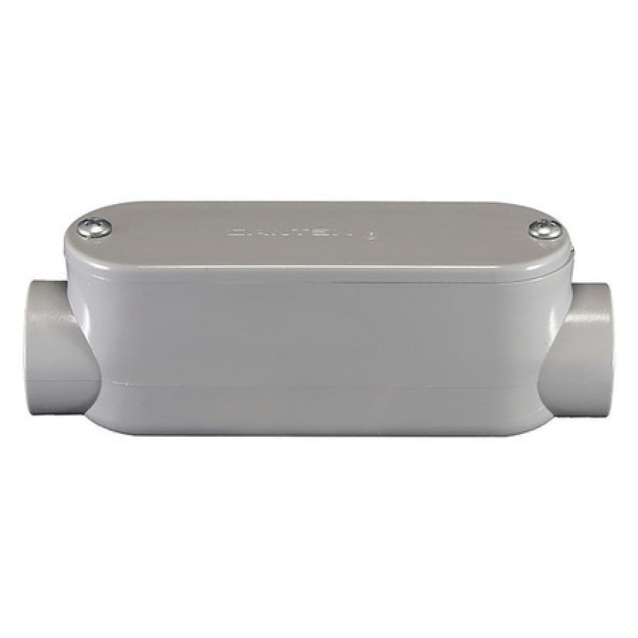 CANTEX 5133106 Conduit Outlet Body,PVC,C
