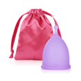 thumbnail image 1 of Copa menstrual ZHAOCHENG de silicona impermeable grande púrpura, 1 of 5