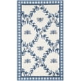thumbnail image 2 of Safavieh Chelsea Lara Bordered Wool Area Rug, Ivory/Blue, 3'9" x 5'9", 2 of 8
