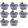 thumbnail image 1 of 8 Wheels For Siemens Bosch Dishwasher Universal Lower Basket Wheels, 1 of 5
