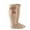 Khaki, variant on Soft Breathable Toddler Knee High Socks for Baby Girls Boys Non- Comfortable Stockings