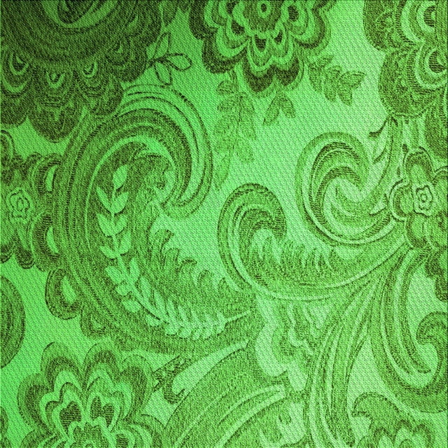 Ahgly Company Machine Washable Indoor Square Transitional Forest Green Area Rugs, 5' Square