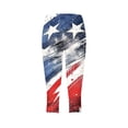 thumbnail image 4 of Tnhcen Women’s Independence Day Yoga Pants – High Waisted Stretch 7/7 Leggings with Star-Spangled Print! Active Wear Yoga Pants for Women, 4 of 5