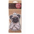 thumbnail image 3 of Fresh Fresheners Dog Car Air Freshener 3 Pack Pug Scented with Essential Oils, 3 of 3