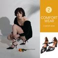 thumbnail image 3 of 1 Pair Delicate Summer Female Sandals Cool Woman Shoes Lady Foot Accessory, 3 of 8