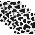 thumbnail image 5 of Dreamtimes Black White Cow Pattern Cloth Napkins Set of 6,Reusable Washable Polyester Dinner Table Napkins for Kitchen,Dining,Restaurant,Party Decoration, 5 of 7