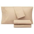 thumbnail image 2 of Empyrean Bedding  18"-24" Extra Deep Pocket Sheets Set - Ultra Soft Luxury Bed Sheet Set Twin XL - Taupe Sand, 2 of 9