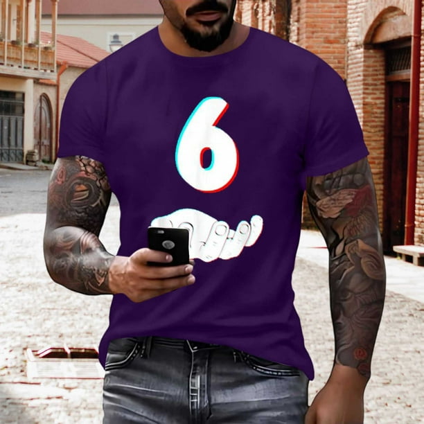 Tops para hombre, blusas y camisas de manga corta con cuello redondo para hombre, jersey informal con cuello redondo estampado para hombre, pantalones cortos deportivos para fitness, blusa de poliéste