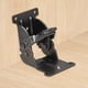 thumbnail image 5 of Soportes de patas de mesa plegables Uxcell, paquete de 4 bisagras de auto bloqueo de 0-90-180 grados, negro, 5 of 6