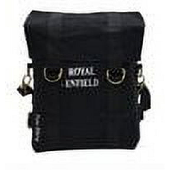 One Side Canvas Bag 20ltr Fit For Classic Electra Standard 350/500cc (Black)