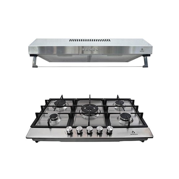 Parrilla Prato SUPRA Campana Nube 76 Cm Acero Inoxidable