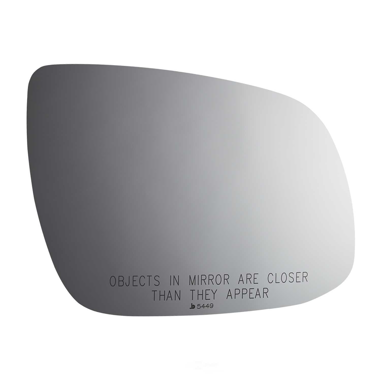 Burco Side View Mirror Replacement Glass - Clear Glass - 5449