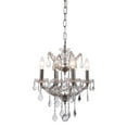 thumbnail image 1 of Elegant Lighting Elena 13" 4 Light Royal Crystal Chandelier, 1 of 1