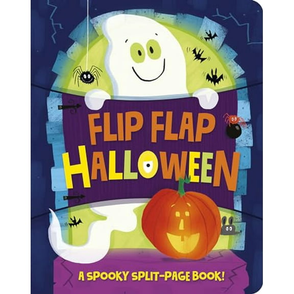 Pre-Owned Flip Flap Halloween: A Spooky Split Page Book!, 9781664351165, 1664351167, Paperback,
