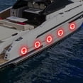thumbnail image 3 of Round Marine Courtesy Navigation Lights For Pontoon Boats Kayaks And Yachts With Five Color Options, 3 of 3