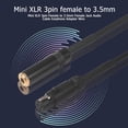 thumbnail image 4 of Cable adaptador Hugtrwg Mini XLR 3 pines a 3,5 mm Jack Para estrenar, 4 of 9