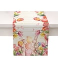 thumbnail image 1 of Dsscvnef Easter Bunny Egg Pattern Linen Print Kitchen Dining Room Insulated Decorative Placemat（H）, 1 of 7