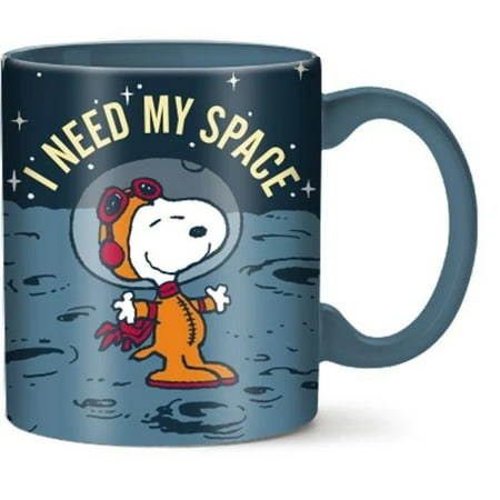 

Peanuts Snoopy Need My Space 14 Oz Ceramic Mug