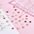 thumbnail image 3 of 36pcs 6 styles Golden Plated Alloy Enamel Charms Heart Mixed color 12x10x1.5mm Hole: 1.8~2mm 6pcs/style Alloy+Enamel, 3 of 3