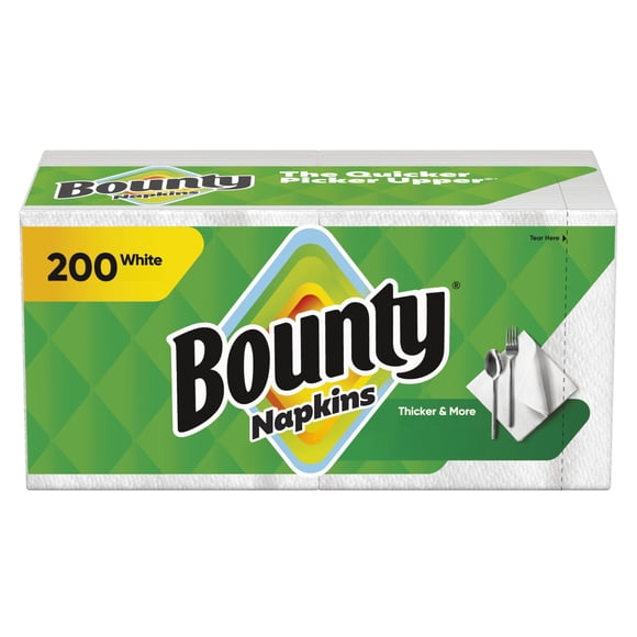 Servilletas de Papel Bounty 200 Unidades Blancas
