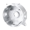 thumbnail image 1 of White Weatherproof Outdoor Metal Round Junction Box, 1 of 1