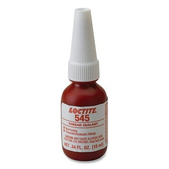 545 Thread Sealant, Hydraulic/Pneumatic Fitting, 10 Ml Bottle, Purple | Bundle of 5 Bottles