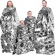 thumbnail image 1 of uds mantas de emergencia de alta plata reflectante película de Mylar hoja de lámina de protección térmica manta de Camping senderismo mantas espaciales y invernadero de jardín C WD.WDQZL Hogar, 1 of 5