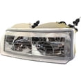 thumbnail image 4 of Driver and Passenger Side Headlights with Bulbs Halogen for 1995-1997 Mercury Grand Marquis GS 8 Cyl 4.6L, 4 of 4