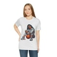 thumbnail image 5 of Vintage Candy's Love & Basketball Graphic Womans Crewneck TShirt, 5 of 7