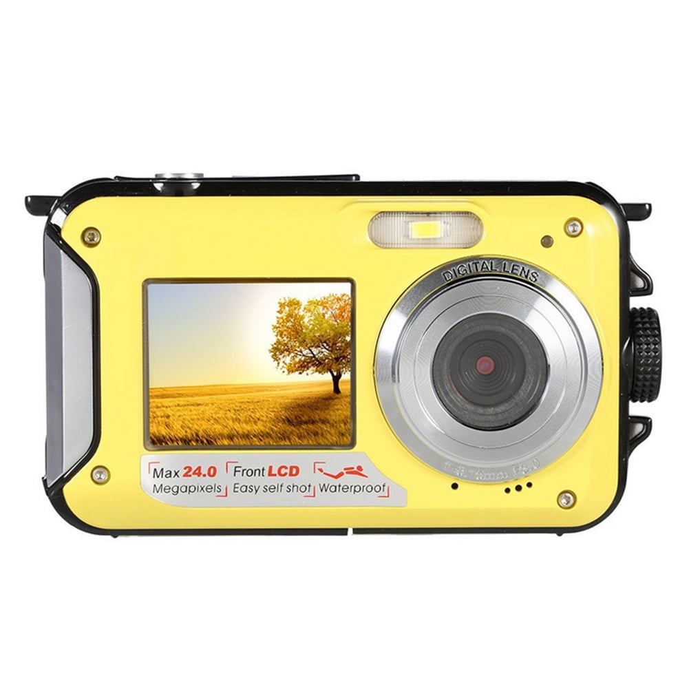 Details about   Kids Camera Waterproof 2.4 inch IPS HD Screen Video Recorder Action Yellow 