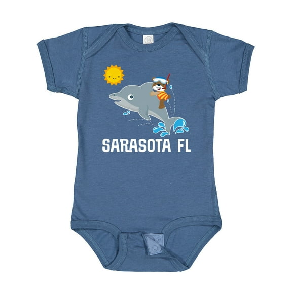 Inktastic Sarasota Florida Vacation Boys or Girls Baby Bodysuit