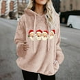 thumbnail image 5 of ShiShine Christmas Sweatshirts for Women Pullover Hoodie Sweater Fuzzy Plush Casual Winter Sweatshirt Cute Oversized, 5 of 5
