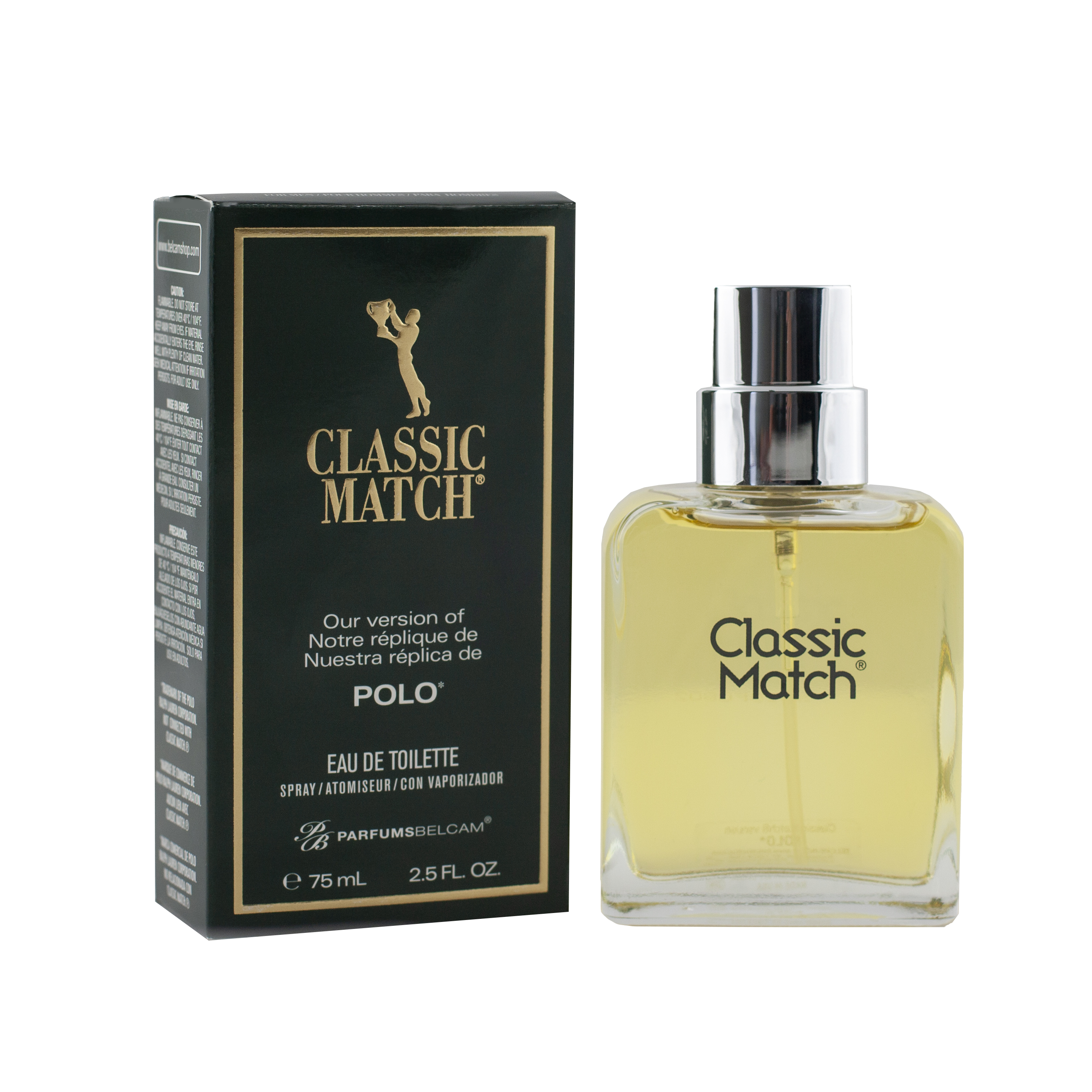 ParfumsBelcam Classic Match Eau De Toilette, 2.5 fl oz photo 5