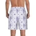 thumbnail image 3 of Naloa Bouquet and Lavender Flowers Men's Beach Shorts, Surfing shorts, Swim trunks, Quick Dry Swim Trunks for Surfing Beach Fun - Small, 3 of 9