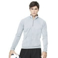 thumbnail image 4 of M3006 Alo Men's 1/4 Zip Lightweight Pullover Solid Coat, 4 of 5