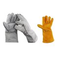 thumbnail image 4 of UPGRATOR 1Par Guantes De Trabajo Amarillos Ligero De Cuero Para Jardinería Y Protección Manual, 4 of 8